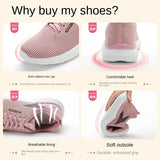 Murioki Women's Sneakers Mesh Surface Breathable Soft Bottom Running Shoes Fashion Trend Lace Up Ladies Casual Shoes Shoes for Women