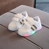 Murioki Size 21-30 Baby Toddler Glowing Shoes Children Led Breathable Shoes Boys Glowing Sneakers Girls Sneakers With Luminous Sole