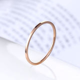 Christmas Gift Rose Gold Color Twist Classical Cubic Zirconia Wedding Engagement Ring for Woman Girls Austrian Crystals Gift Rings Bague Femme