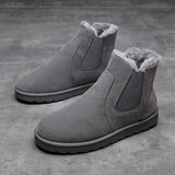 Pofulove Snow Boots for Men Free Shipping Zapatos De Hombre Winter Boots Fashion Casual Mens Safety Shoes Boy Winter Shoes Warm