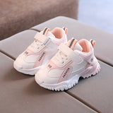 Murioki Size 21-30 Children Damping Casual Sneakers Boys Wear-Resistant Sneakers Girls Lightweight Shoes Baby Shoes With Breathable