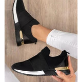 Murioki 2022 Breathable Mesh Fashion Casual Sports Shoes Platform Flats Shoes Light Wedge Sneakers Woman Vulcanize Shoes Zapatillas