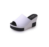 MURIOKI 2021Fashion Flip Flops Women shoes Slippers Platform Summer Shoes Open Toe Wedges Sandals Ladies Shoes women Plus Size 35-40