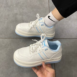 Sports Shoes for Women White Sneakers Spring Tennis Basket Flat Vulcanize Platform Lolita 2021 Kawaii Trainers Canvas Korean