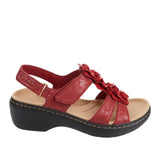 Summer New Women Sandals Fashion Ladies Solid Color Peep Toe Hook Loop Wedge Flower Shoes Outdoor Casual Comfy Female Footwear