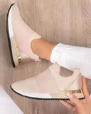 Murioki 2022 Breathable Mesh Fashion Casual Sports Shoes Platform Flats Shoes Light Wedge Sneakers Woman Vulcanize Shoes Zapatillas