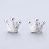 Christmas Gift Silver Color Christmas Gift Cat Star Moon Stud Earrings For Women Kids Fashion Elegant  Jewelry  pendientes Brincos
