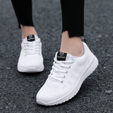 Shoes for Women Sneakers 2021 Summer Woman Casual Sport Shoes Flats Casual Ladies Mesh Light Breathable Nursing Vulcanize Shoes