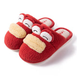 Women Winter Slippers Comfortable Warm Shoes Female Plush Suede Lovely Mouth Soft Sole Indoor Bedroom Home Couple Man Slippers