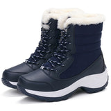 Snow Boots Plush Warm Ankle Boots For Women Winter Shoes Waterproof Boots Women Female Winter Shoes Booties Botas Mujer