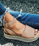 Murioki Wedges Shoes for Women High Heels Sandals Summer Shoes Flip Flop Chaussures Femme Platform Sandals Plus Size 35-43