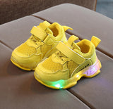 Kids Shoes Luminous Autumn Toddler Boys Glowing Sneakers Child Sports Shoes For Baby Girls Led Sneaker With Light Running Shoes