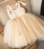 Summer Dresses 2021 Kids Prom  Princess Dress Children Eleagnt Party Clothes Peals Design Wedding Dress for Girl Evening Dresses