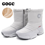 GOGC women boots Women's Winter Boots Shoes Women's winter high boots winter fur boots Women's Snow Boots G9902