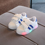 Murioki Size 21-30 Baby Toddler Glowing Shoes Children Led Breathable Shoes Boys Glowing Sneakers Girls Sneakers With Luminous Sole