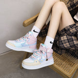 Sneakers for Women 2023 Shoes Fashion Sports Casual High Top Harajuku Athletic Running Spring