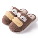 Women Winter Slippers Comfortable Warm Shoes Female Plush Suede Lovely Mouth Soft Sole Indoor Bedroom Home Couple Man Slippers