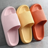 Thick Platform Slippers Women Indoor Bathroom Slipper Soft EVA Anti-slip Lovers Home Floor Slides Ladies Summer Shoes SH426