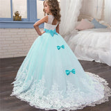 Formal Girl Princess Dress Christmas Dress Girl Party Gown Backless Kids Girls Prom Party Dress New Year Children's Clothing
