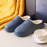 Fur Slides for Women Winter Slippers Lovers Outdoor Warm Plush Indoor  Men Kitchen Shoes Anti-Slip Soft  Waterproof Home Sneaker
