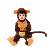 Murioki Animal Costumes Monkey Costume For Child Adult Family Matching Boy Girl Chimp Cosplay Jumpsuit For Men Women