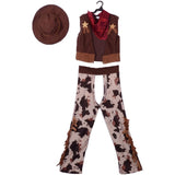 Murioki Cowboy Costume For Boys Men Cowgirl Costumes For Girls Women Purim Halloween Cosplay For Family