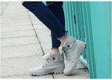 Murioki High Top Women Canvas Shoes Casual Sneakers Fashion Vulcanized Shoes Military Style Couples Ankle Boots Hommes Chaussures