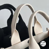 Tote Bags Canvas Tote Bag Japan and South Korea Original Large-capacity Simple and Versatile Handbag Student Messenger Bags